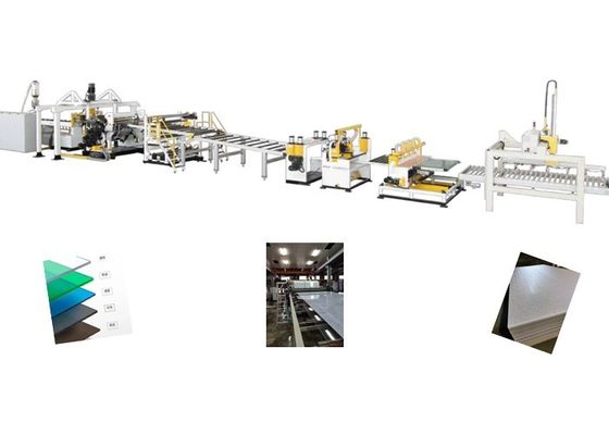 PC PMMA 550KGH Mesin Sheet Dan Plat Extrusion