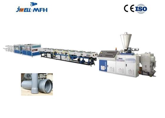 JWELL 110mm Pipa PVC Mesin Ekstrusi Twin Screw Extruder Pipe