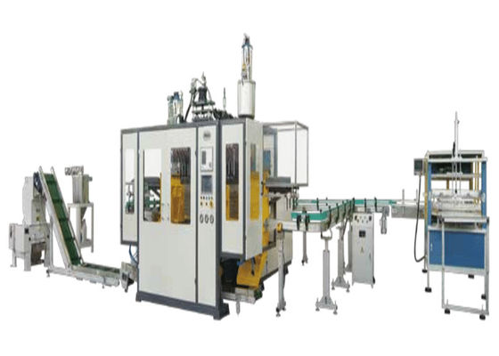 3000ml Double Station 2 Cavity Pet Mesin Bertiup