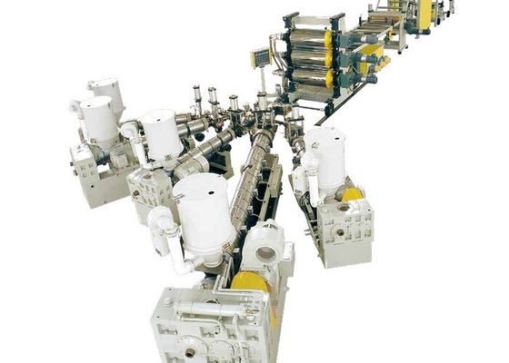 Co Extruder PP EVA EVOH PE Ps Mesin Ekstrusi Lembar Lembaran