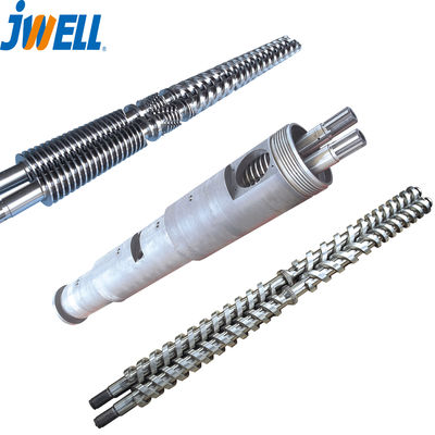 JWELL 38CrMoAlA PVC PE PP PS PLA Extruder Screw Barrel Mould