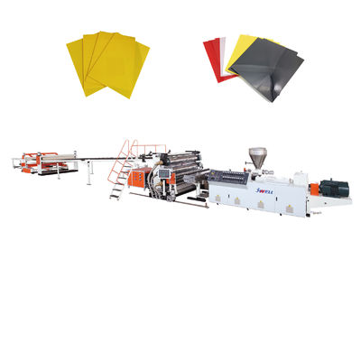 Mesin Extruder Mesin Pembuat WPC Komposit Dapur ISO 1220MM