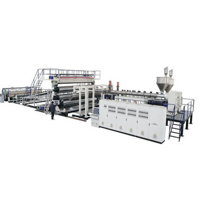 EVA PE PVC TPO Geomembrane Mesin Ekstrusi Lembar Tahan Air