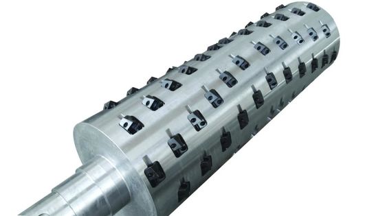 Mesin Shredder Plastik Shaft Industri Tunggal Untuk Bahan Limbah