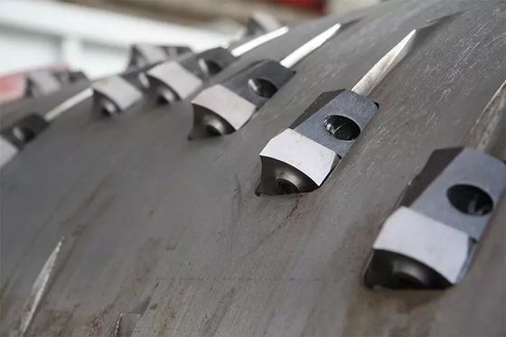Mesin Shredder Plastik Shaft Industri Tunggal Untuk Bahan Limbah