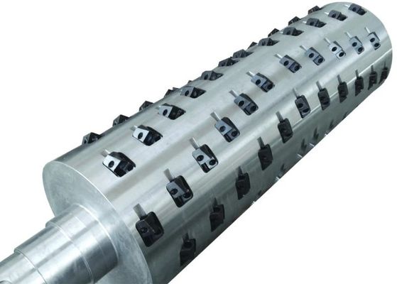 Mesin Daur Ulang Plastik Shaft Shaft Tunggal Ringan