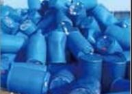 HDPE Empat Shaft Daur Ulang Plastik Shredder