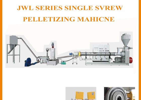 Mesin Screw Pelletizing Daur Ulang Plastik Single Jwell