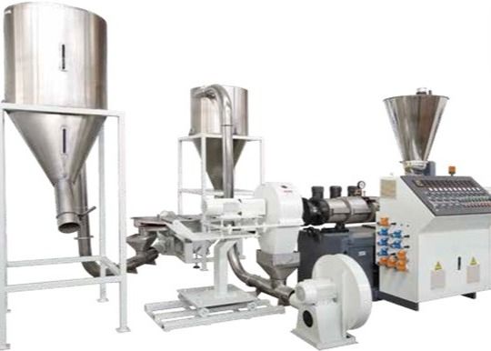 Mesin Pelet Sekrup Kembar PVC Granulator Sekrup Kembar Kerucut