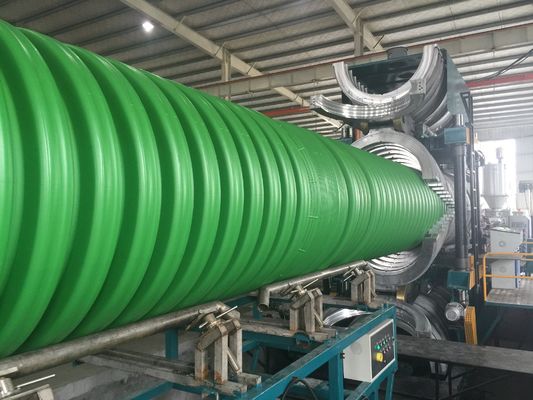 Mesin Pipa Bergelombang HDPE PP DWC Vertikal Ganda