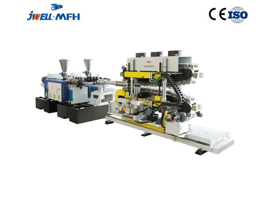 Mesin Pipa Bergelombang HDPE PP DWC Vertikal Ganda