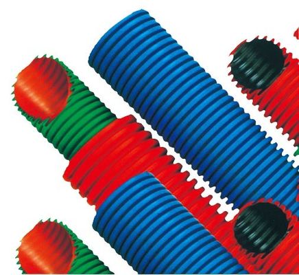 PE PP Horizontal DWC Garis Ekstrusi Pipa