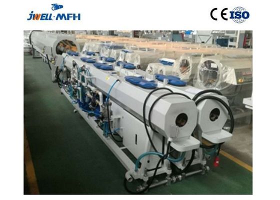 JWELL 110mm Pipa PVC Mesin Ekstrusi Twin Screw Extruder Pipe
