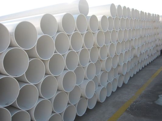 Tiga Lapisan PVC Komposit Air Line Produksi Pipa Plastik
