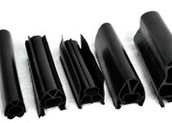 Mesin Ekstrusi Plastik JWELL TPE TPU PVC Sealing Strip Profile Extrusion Line
