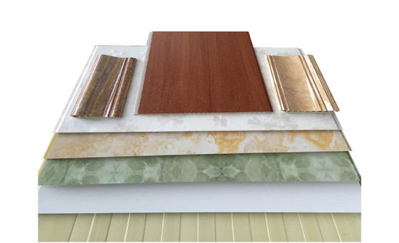JWELL PS Plastic Foamed Picture Frame Membuat Mesin Mesin Ekstrusi Profil PVC