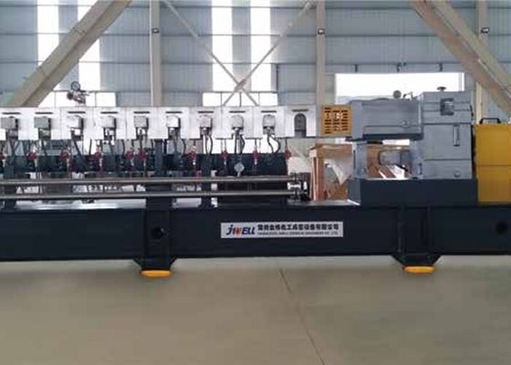 Polimer Warna Masterbatch Extruder Sekrup Ganda