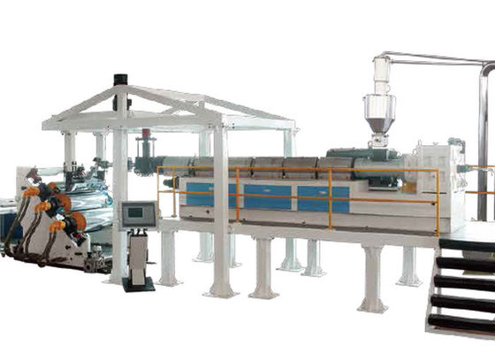 PET PLA Twin Screw Extruder Sheet Membuat Mesin