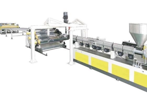 550Kg Jalur Ekstrusi Lembar Bergelombang HPC
