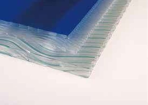 Plat Melintang PC PE Pp Garis Ekstrusi Lembar Berongga