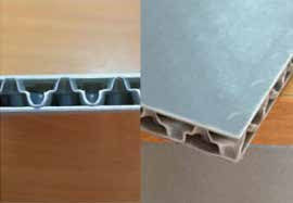 JWELL PP Honeycomb Board Membuat Mesin Garis Ekstrusi Lembar
