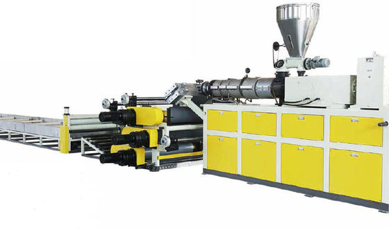 75KW Lantai Komposit Garis Ekstrusi Lembar LVT