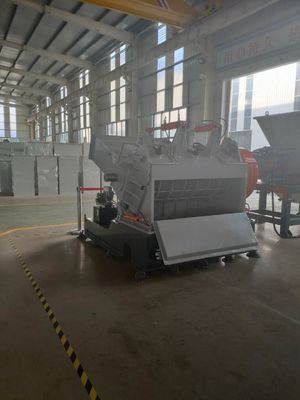 JWELL 1000kg / jam Mesin Penghancur Pallet Plat Baki Daur Ulang