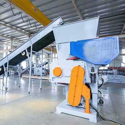 Penghancur Shaft Tunggal Universal Untuk Daur Ulang Plastik Pembuang