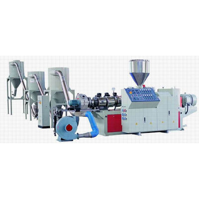 JWELL PVC Counter Conical Twin Screw Pelletizing Machine Granulator