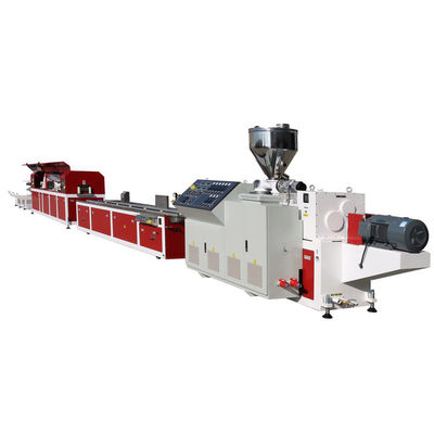 JWELL Double Screw WPC PVC Profile Extrusion Machine Kusen jendela Mesin Pembuat Pintu