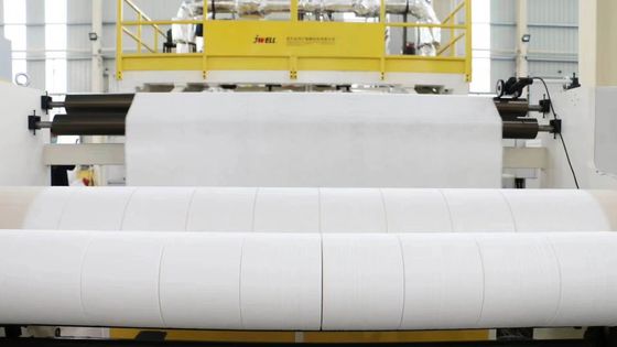 2400MM Bedah Medis Perlindungan Masker Wajah Lini Produksi Kain Non Woven Meltblown