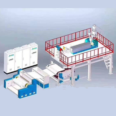 2400MM Bedah Medis Perlindungan Masker Wajah Lini Produksi Kain Non Woven Meltblown