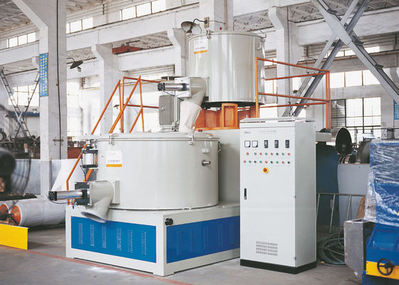 Pencampuran Warna Mixer Turbo Bubuk Plastik PVC WPC