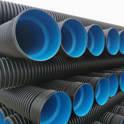 Mesin Pembuat Tabung HDPE PP PVC Mesin Ekstrusi Pipa Dwc
