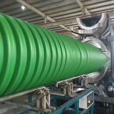Mesin Pembuat Tabung HDPE PP PVC Mesin Ekstrusi Pipa Dwc