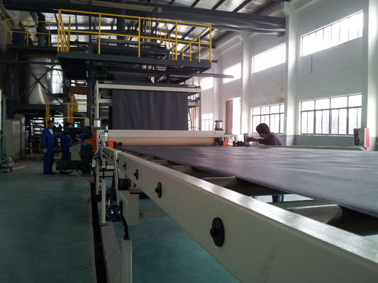 EVA PE PVC TPO Geomembrane Mesin Ekstrusi Lembar Tahan Air
