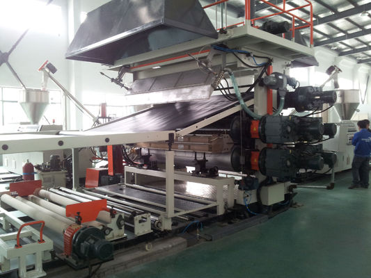 EVA PE PVC TPO Geomembrane Mesin Ekstrusi Lembar Tahan Air