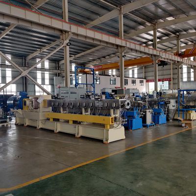 1000kg / jam PLA PBAT Starch Filled Bio Plastic Compounding Line