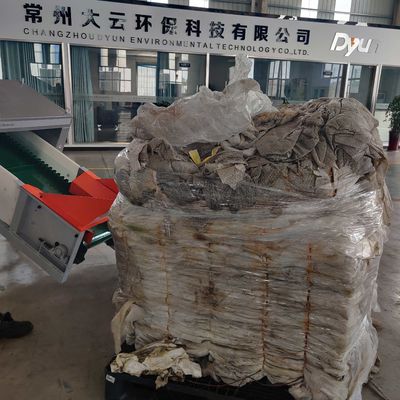 LDPE BOPP Plastik Film Daur Ulang Tiga Mesin Garis Pelletizing Terintegrasi