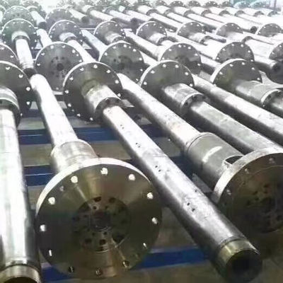 Extruder Single Screw Twin Conical Screw Barrel Sekrup Paralel
