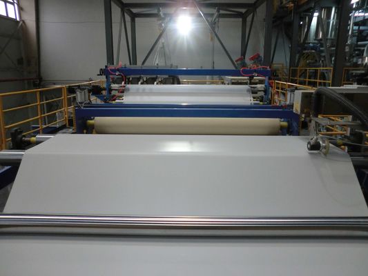 6000 8000MM Lini Produksi Lembar Tahan Air HDPE