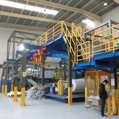 6000 8000MM Lini Produksi Lembar Tahan Air HDPE