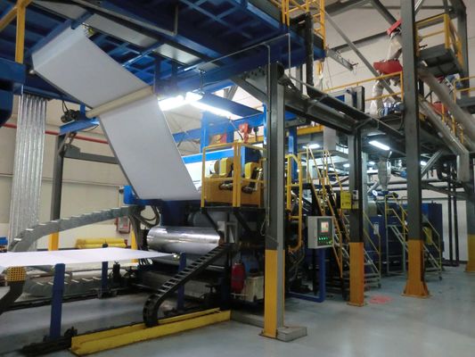 6000 8000MM Lini Produksi Lembar Tahan Air HDPE
