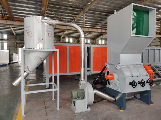 Industri Sampah Konstruksi Limbah Plastik Daur Ulang Mesin Crusher